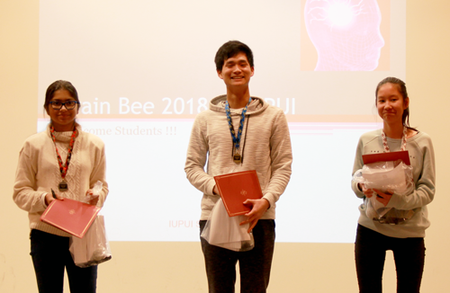 2018 Brain Bee winners