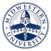 Midwestern University logo