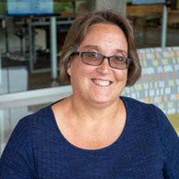 Headshot of Kenda Hamersley, associate director of the MAC